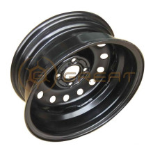 Roda de carro 17x6.5, rodas de carro alto brilhante